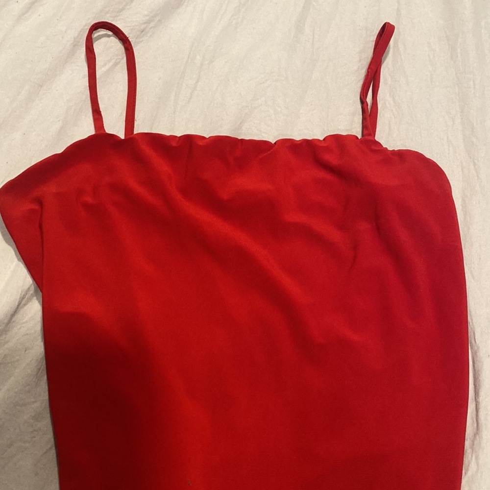 Red Bodysuit - Picture 2 of 4